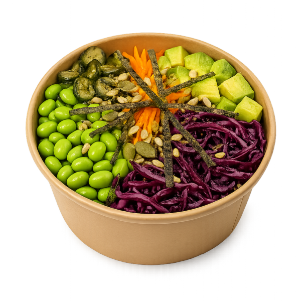 RAINBOW VEGGIE BOWL (V) RAINBOW VEGGIE BOWL (V)