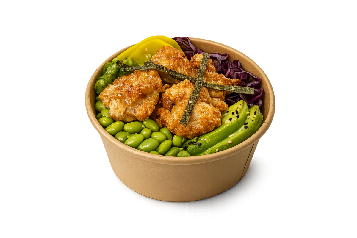 CHICKEN KARAAGE BOWL