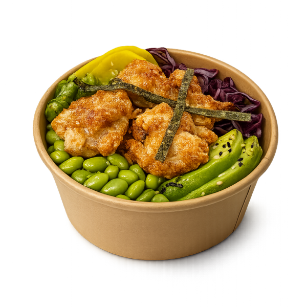 CHICKEN KARAAGE BOWL